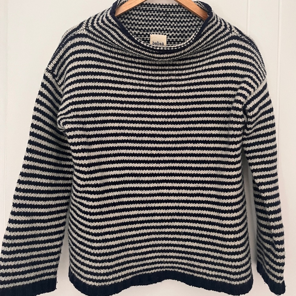 Babaa no6 Navy Jumper